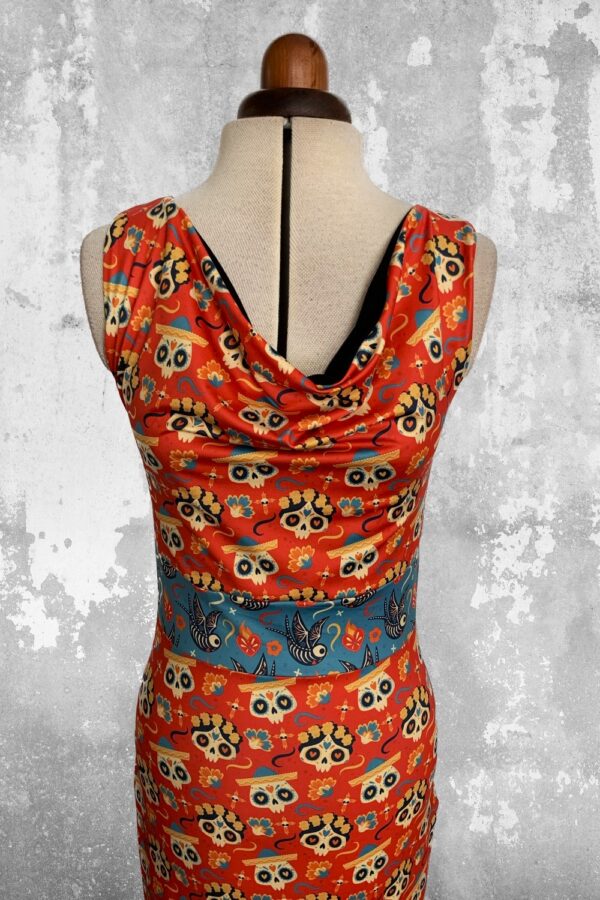 Robe BUONASERA Calavera Orange M – Image 5