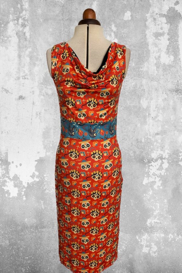 Robe BUONASERA Calavera Orange M – Image 4