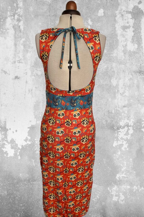 Robe BUONASERA Calavera Orange M – Image 2