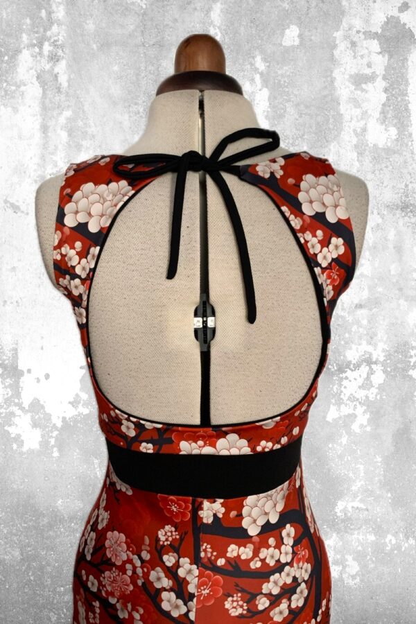 Robe REDONDO V EVASEE Sakura rouge M