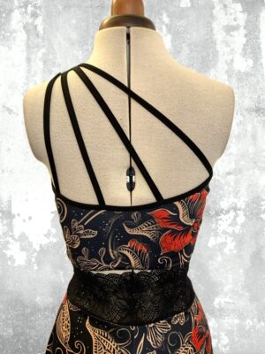 Haut MIRADA LIENS Batik rouge S