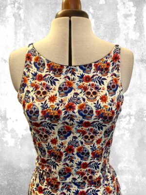 Haut ROSA Calavera blanc M