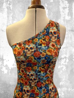 Dress MIRADA LIENS Calavera bleu S
