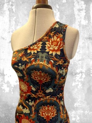 Robe MIRADA LIENS Dragon orange S
