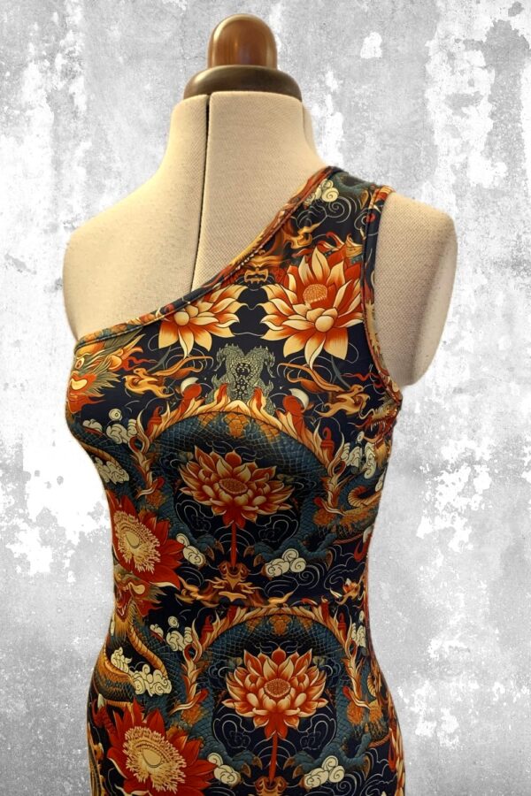 Robe MIRADA LIENS Dragon orange S