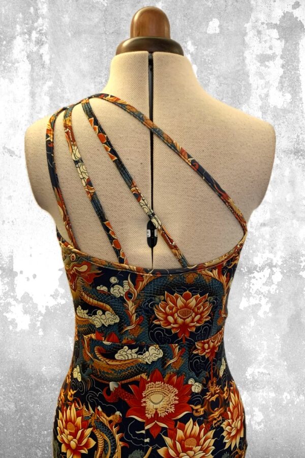 Robe MIRADA LIENS Dragon orange S – Image 3